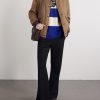 Padded Houndstooth Virgin Wool Bomber Jacket - OU
