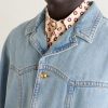Camp-Collar Denim Jacket - CU