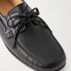Logo-Embellished Leather Loafers - CU Logo-Embellished Leather Loafers - CU