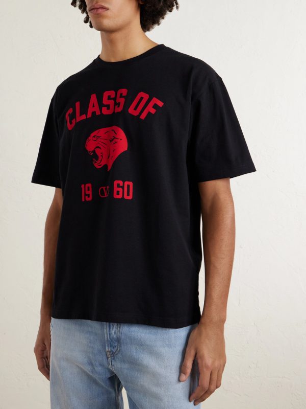 Logo-Print Cotton-Jersey T-Shirt - FR Logo-Print Cotton-Jersey T-Shirt - FR