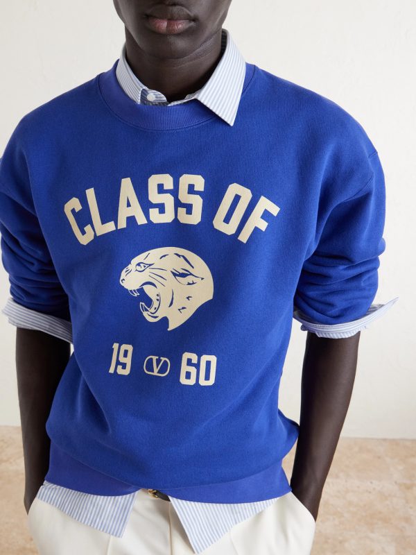 Logo-Print Cotton-Jersey Sweatshirt - CU Logo-Print Cotton-Jersey Sweatshirt - CU