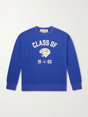 Logo-Print Cotton-Jersey Sweatshirt Logo-Print Cotton-Jersey Sweatshirt