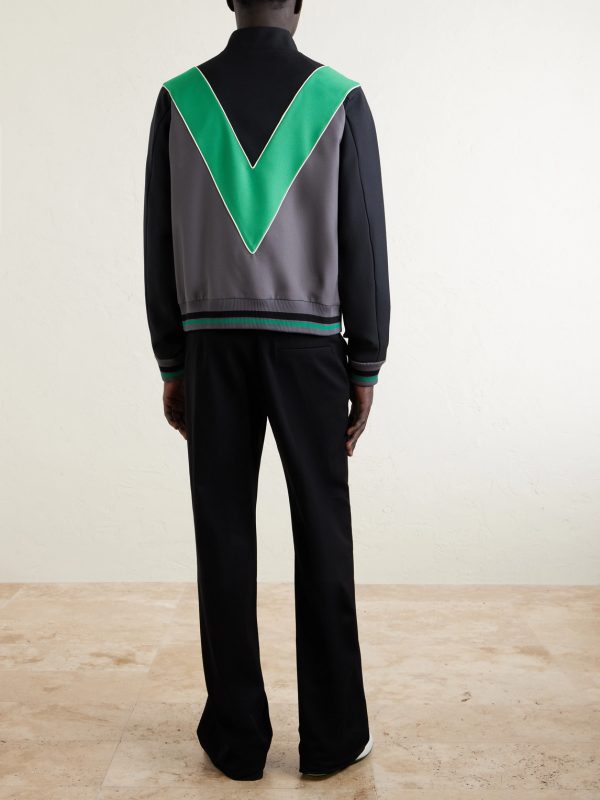 Logo-Appliquéd Jersey Track Jacket - BK Logo-Appliquéd Jersey Track Jacket - BK