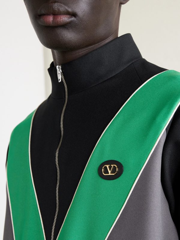 Logo-Appliquéd Jersey Track Jacket - CU Logo-Appliquéd Jersey Track Jacket - CU