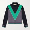 Logo-Appliquéd Jersey Track Jacket Logo-Appliquéd Jersey Track Jacket