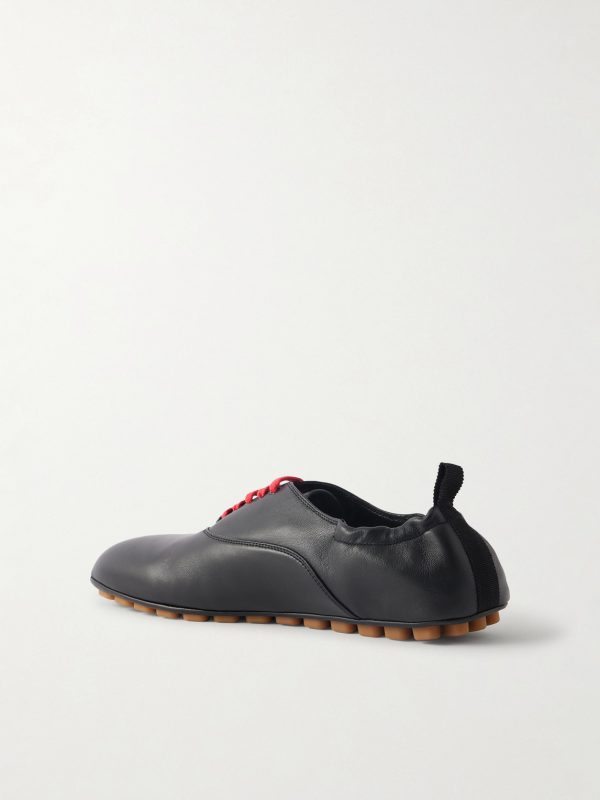 Rythmika Derby Leather Sneakers - BK Rythmika Derby Leather Sneakers - BK