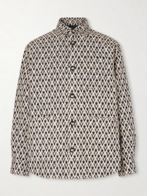 Toute La V Cotton-Blend Jacquard Jacket Toute La V Cotton-Blend Jacquard Jacket