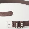 3cm Rockstud Suede Belt - E1 3cm Rockstud Suede Belt - E1