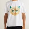 Le Chat De La Maison Printed Cotton-Jersey T-Shirt - FR Le Chat De La Maison Printed Cotton-Jersey T-Shirt - FR