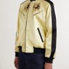 Embellished Satin Bomber Jacket - FR
