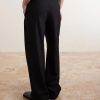 Straight-Leg Wool-Ripstop Trousers - BK Straight-Leg Wool-Ripstop Trousers - BK