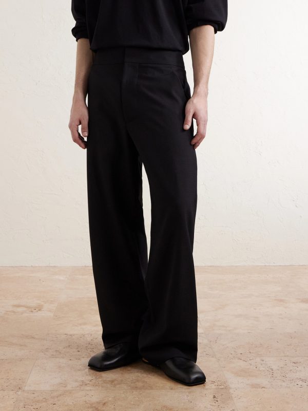 Straight-Leg Wool-Ripstop Trousers - FR Straight-Leg Wool-Ripstop Trousers - FR