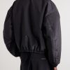 Padded Shell Bomber Jacket - BK Padded Shell Bomber Jacket - BK