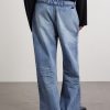 9th Utility Wide-Leg Jeans - BK