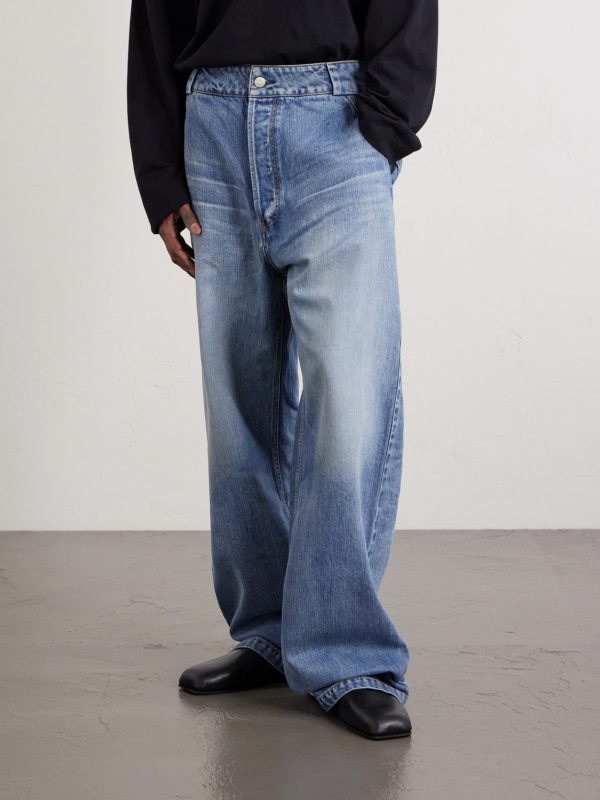 9th Utility Wide-Leg Jeans - FR
