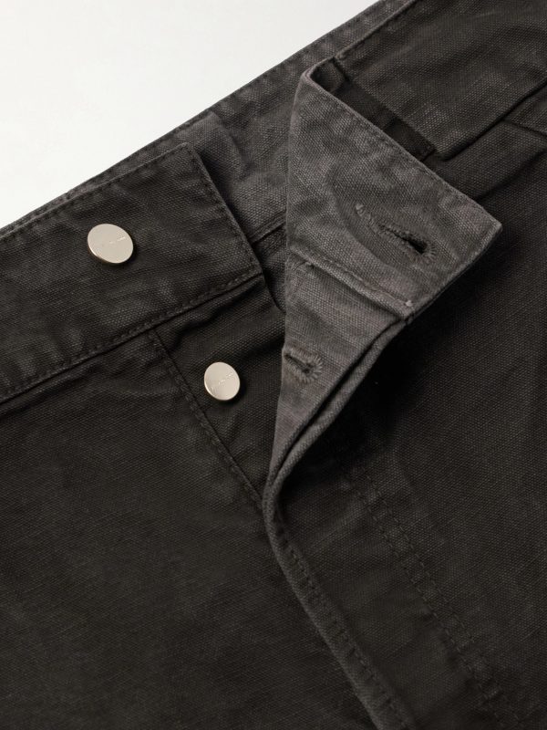 Utility Straight-Leg Cotton Shorts - E1 Utility Straight-Leg Cotton Shorts - E1