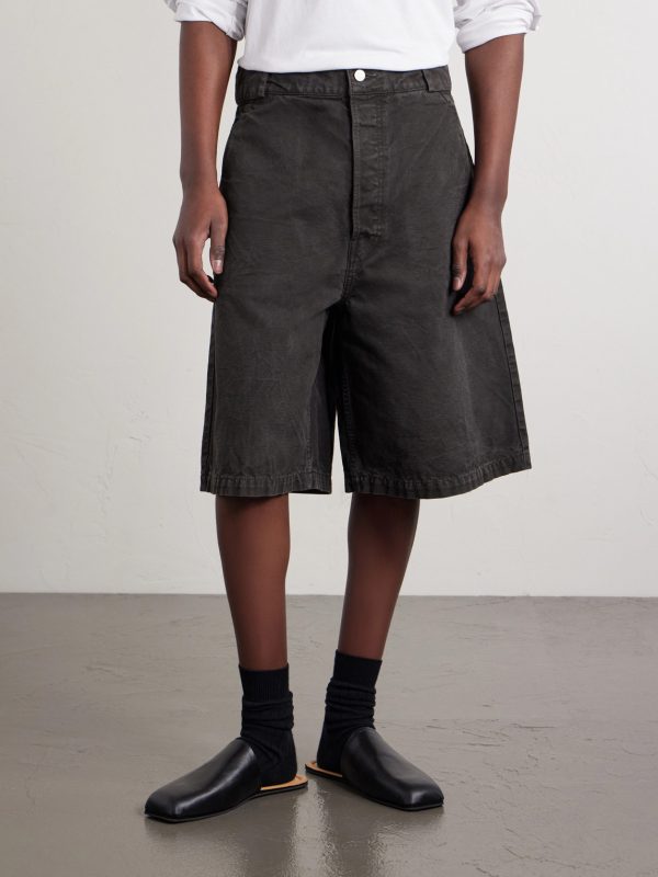 Utility Straight-Leg Cotton Shorts - FR Utility Straight-Leg Cotton Shorts - FR
