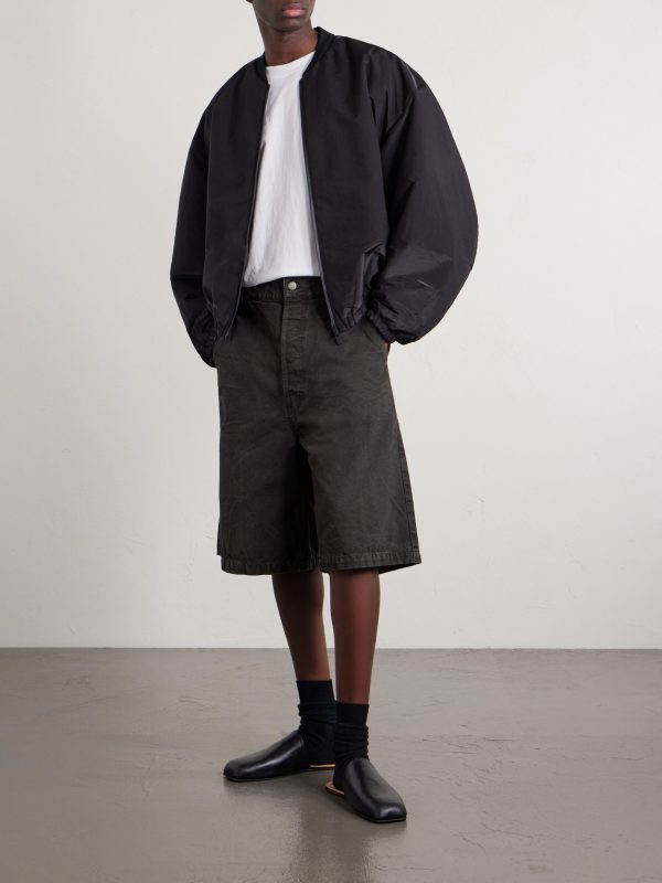 Utility Straight-Leg Cotton Shorts - OU Utility Straight-Leg Cotton Shorts - OU