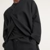 Lapelless Wool-Blend Coat - E1