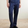 James Tapered Herringbone Linen-Blend Suit Trousers - FR James Tapered Herringbone Linen-Blend Suit Trousers - FR