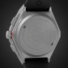 Milgraph GMT Automatic 42mm Titanium and Rubber Watch, Ref. No. MIC_260 - BK