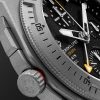 Milgraph GMT Automatic 42mm Titanium and Rubber Watch, Ref. No. MIC_260 - CU