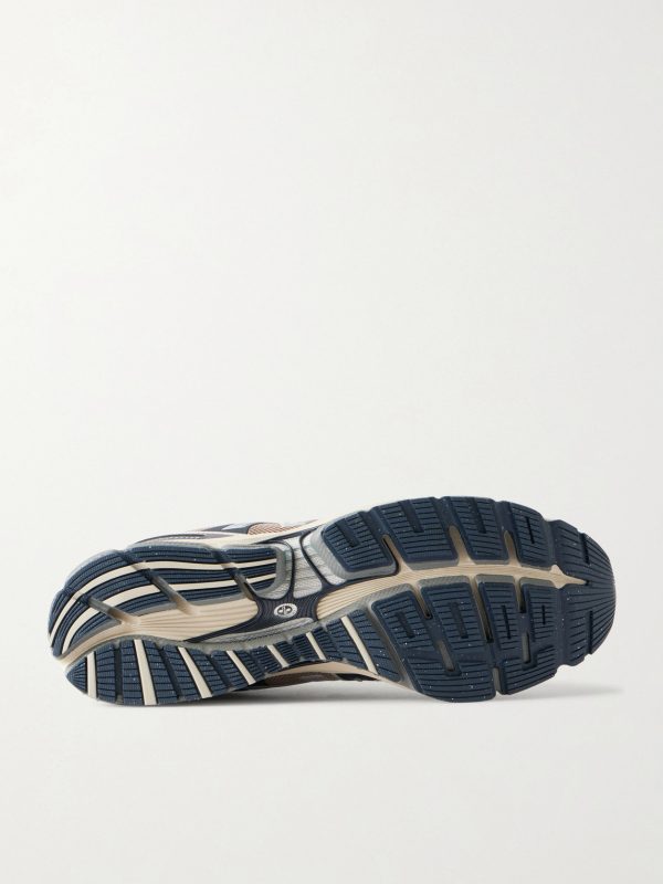 1890 Suede-Trimmed Mesh Sneakers - E1
