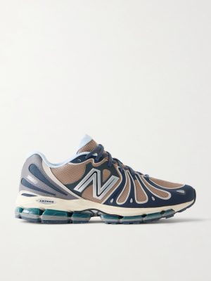 1890 Suede-Trimmed Mesh Sneakers 1890 Suede-Trimmed Mesh Sneakers