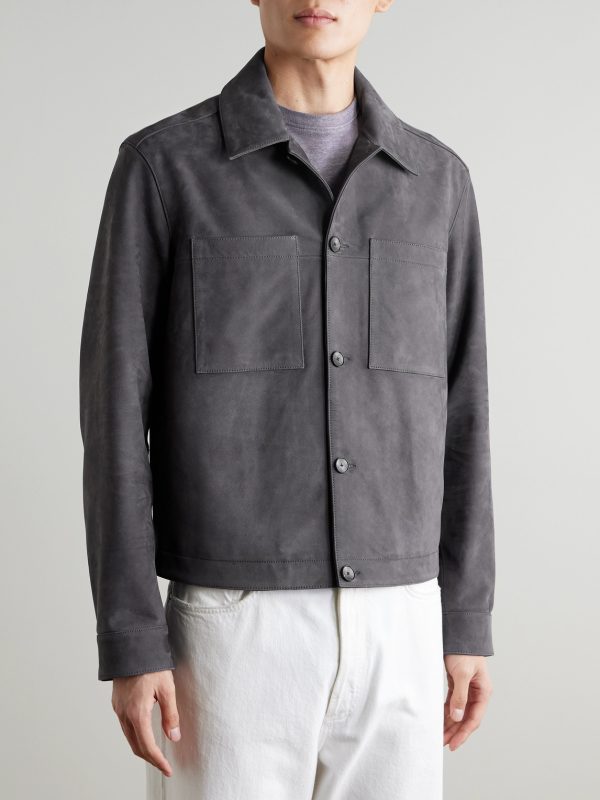 Suede Overshirt - FR Suede Overshirt - FR