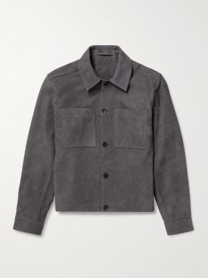 Suede Overshirt Suede Overshirt