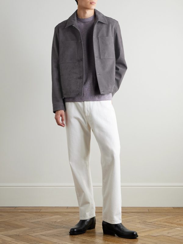 Suede Overshirt - OU Suede Overshirt - OU