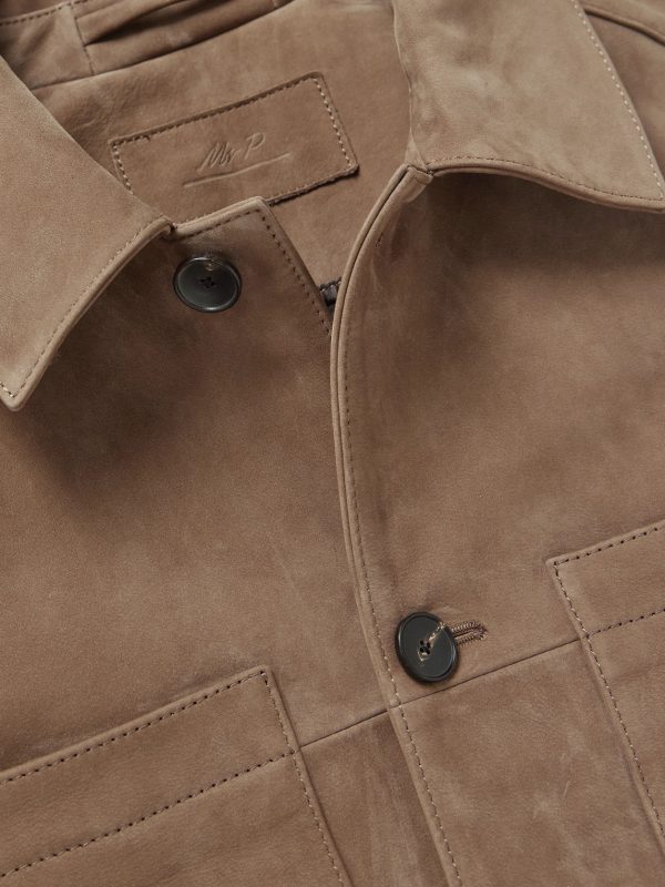 Suede Overshirt - CU Suede Overshirt - CU