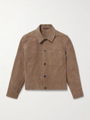 Suede Overshirt Suede Overshirt