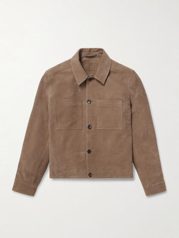 Suede Overshirt Suede Overshirt