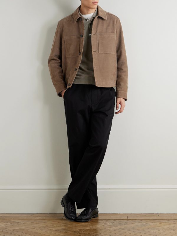 Suede Overshirt - OU Suede Overshirt - OU