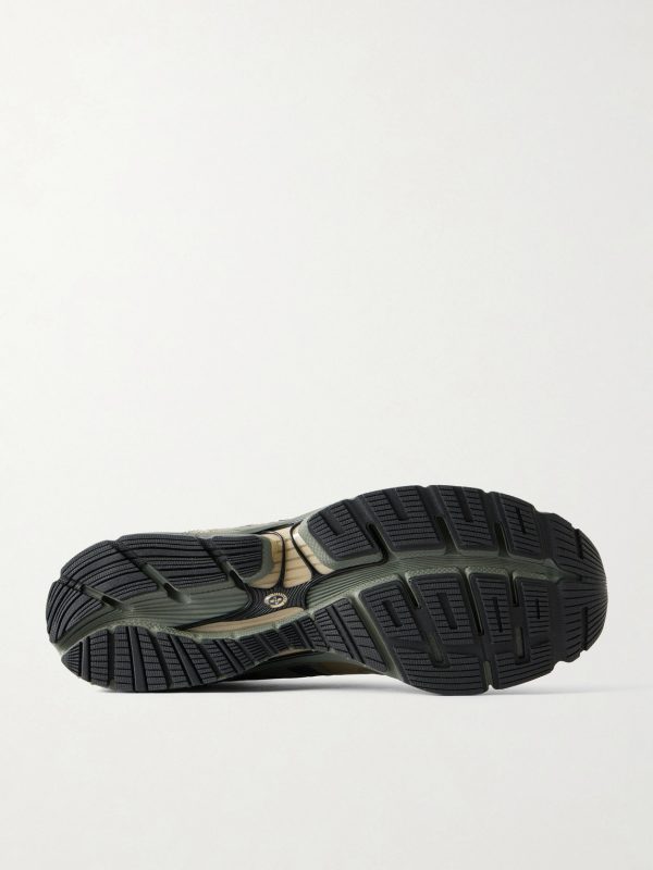 + Stone Island 1890 Suede-Trimmed Mesh Sneakers - E1
