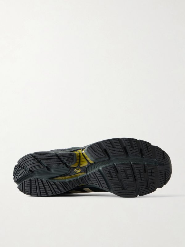 + Stone Island 1890 Suede-Trimmed Mesh Sneakers - E1 + Stone Island 1890 Suede-Trimmed Mesh Sneakers - E1