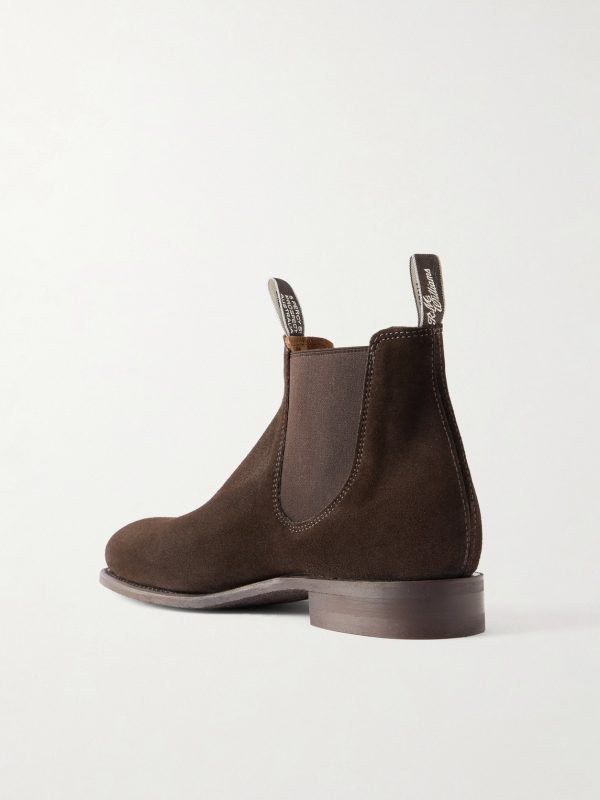 Turnout Suede Chelsea Boots - BK Turnout Suede Chelsea Boots - BK