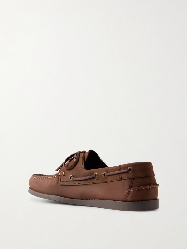 Islet Suede Boat Shoes - BK Islet Suede Boat Shoes - BK