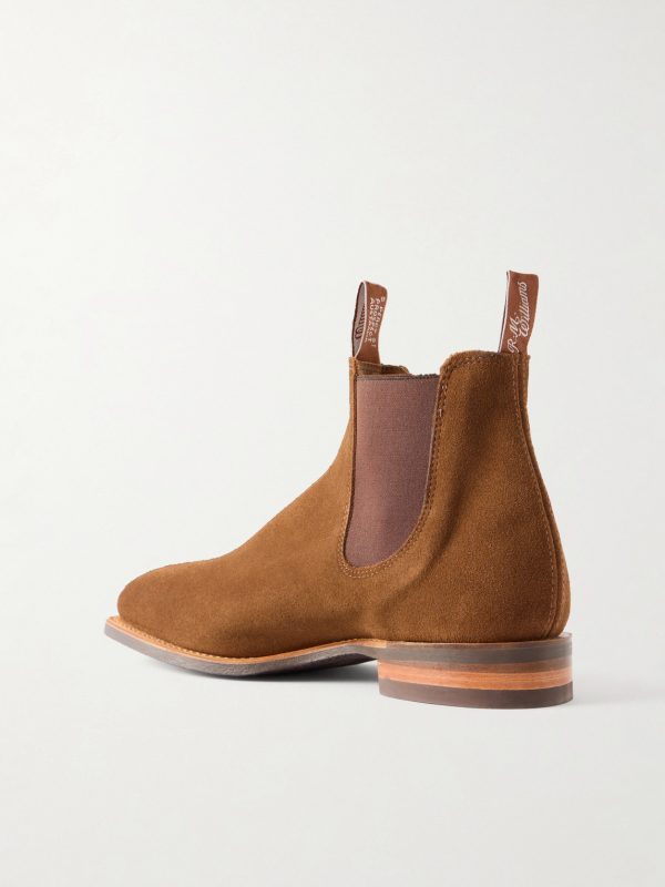 Comfort Craftsman Suede Chelsea Boots - BK Comfort Craftsman Suede Chelsea Boots - BK