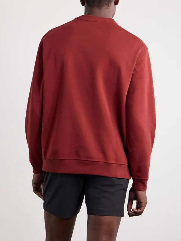 Cotton-Blend Sweatshirt - BK Cotton-Blend Sweatshirt - BK