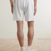 Straight-Leg Mesh-Trimmed Stretch Tennis Shorts - BK