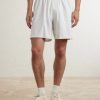Straight-Leg Mesh-Trimmed Stretch Tennis Shorts - FR