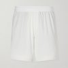 Straight-Leg Mesh-Trimmed Stretch Tennis Shorts