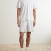 Straight-Leg Mesh-Trimmed Stretch Tennis Shorts - OU