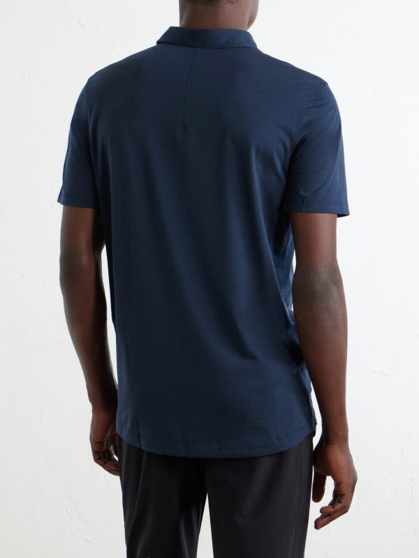 Evolution Stretch-Jersey Golf Polo Shirt - BK Evolution Stretch-Jersey Golf Polo Shirt - BK