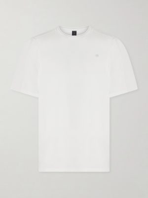 Mesh-Trimmed Jersey Tennis Shirt Mesh-Trimmed Jersey Tennis Shirt
