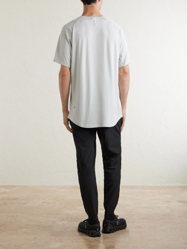 License to Train Striped Stretch Recycled-Jersey T-Shirt - BK License to Train Striped Stretch Recycled-Jersey T-Shirt - BK
