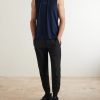 Logo-Print Mesh Running Top - OU
