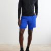 License to Train Straight-Leg Layered 7" Stretch Recycled-Shell and Jersey Drawstring Shorts - OU License to Train Straight-Leg Layered 7" Stretch Recycled-Shell and Jersey Drawstring Shorts - OU